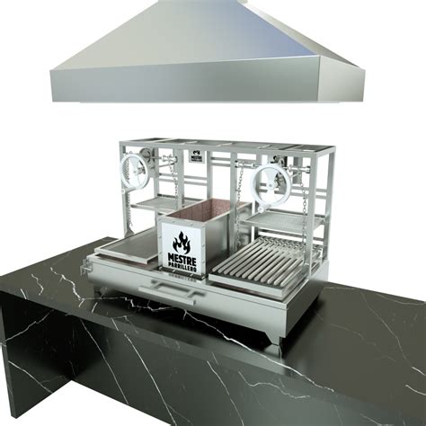 Churrasqueira Parrilla Argentina E Uruguaia Eleva O Mestre