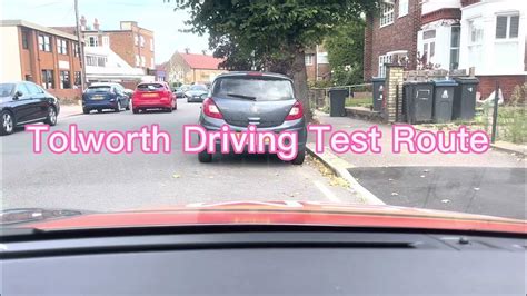 Tolworth Driving Test Route Youtube