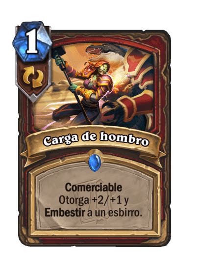 Carga De Hombro Biblioteca De Cartas De Hearthstone