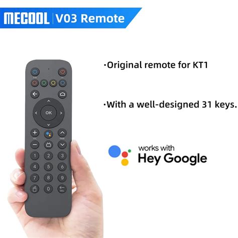 Mecool V Original Replace Remote Control Bt Voice Control For