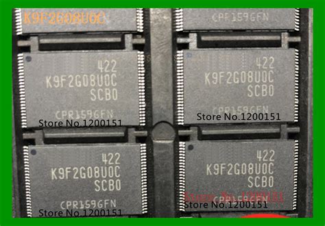 5pcs Lot K9F2G08U0C K9F2G08U0C SCB0 256MB Memory Chips K9F2G08UOC SCBO