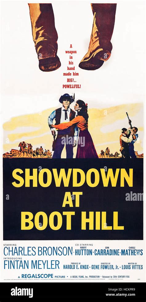 Showdown At Boot Hill Aka Shadow Of Boot Hill Us Lobbycard 1958