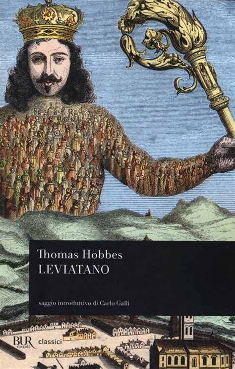 Leviatano Thomas Hobbes Libro Rizzoli Bur Classici Ibs