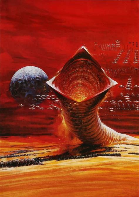 You must not fear this gorgeous dune 1984 concept art by ron miller ...