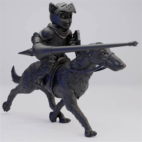 Hot Goblin 猫騎士ボルゾイ騎兵チャーリング A