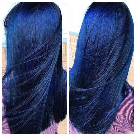 💙💙💙 Starting This Day Off With Cobalt Websta Instagram Analytics Midnight Blue Hair Blue