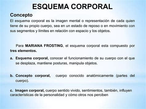 Esquema Corporal Rosendo Ppt