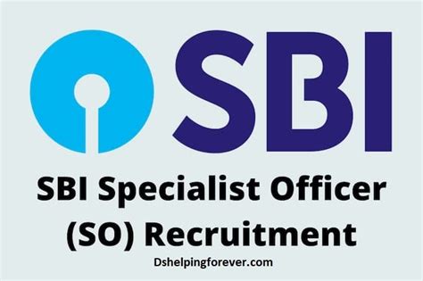 Sbi So Recruitment Apply Online