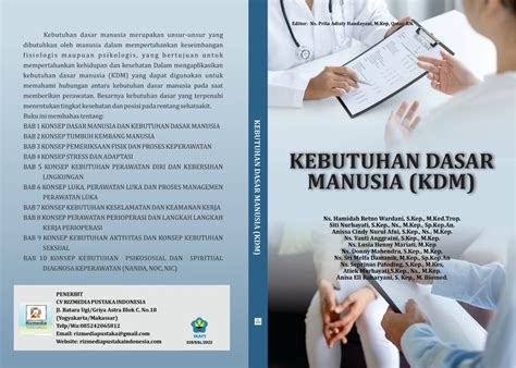 KEBUTUHAN DASAR MANUSIA KDM Rizmedia Pustaka Indonesia