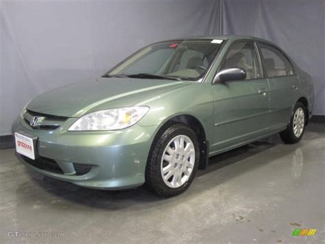 2004 Galapagos Green Honda Civic Lx Sedan 29137914 Photo 3 Gtcarlot