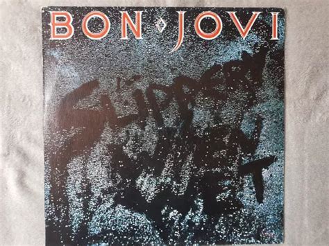 Lp Vinilo Bon Jovi Slippery Edición Nacional 1986 Mercadolibre