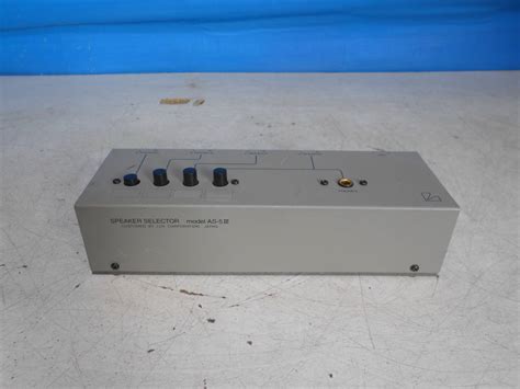 Luxman Speaker Selector As 5 Iii Customed By Lux Corporation Japan の落札