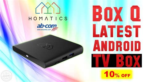 Box Q Android TV Box By Homatics AB Review YouTube