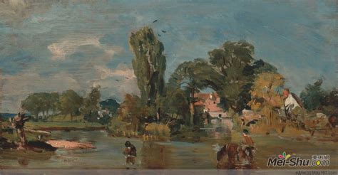 约翰康斯太勃尔 John Constable 高清作品欣赏 美术综合 美术网 Mei shu