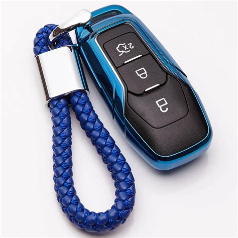 KUKAKEY Funda De TPU Para Llave De Coche Accesorio Para Ford Edge