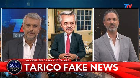 Tarico Fake News Alberto Fernandez En S Lo Una Vuelta M S Youtube