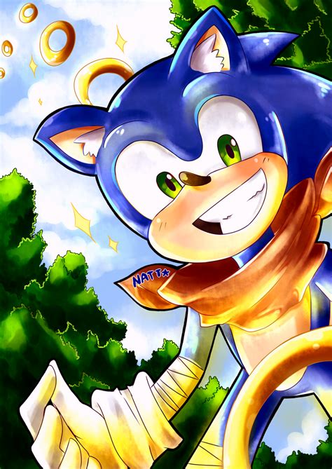 Sonic The Hedgehog Fanart Natt Illustrations Art Street