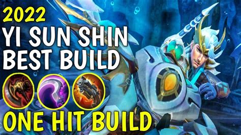 YI SUN SHIN BEST BUILD 2022 TOP 1 GLOBAL YI SUN SHIN BUILD YI SUN