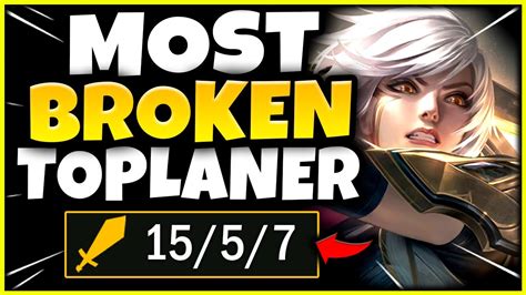 Riven Top How To Beat Most Broken Toplaner Volibear S12 Riven Gameplay Season 12 Riven