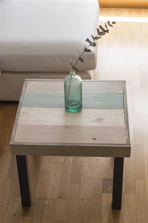 Chalkikeando Tunear Una Mesa Lack Con Madera Y Chalkpaint Mesa Lack