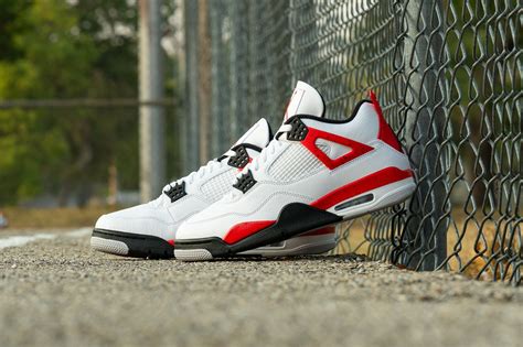 Air Jordan 4 Red Cement Release Details · JustFreshKicks