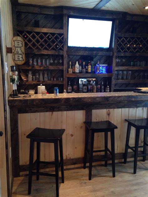 Garage Bar Idea For The Hubbys Man Cave Like This But How Would You