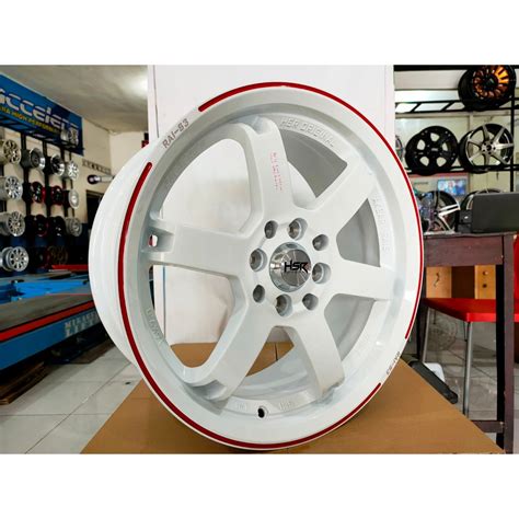 Jual VELG MOBIL JAZZ CITY R18 VELG MOBIL RACING RING 18 HSR RAI S3