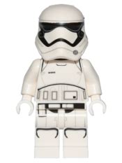 LEGO First Order Stormtrooper Rounded Mouth Pattern Sw0667 Value