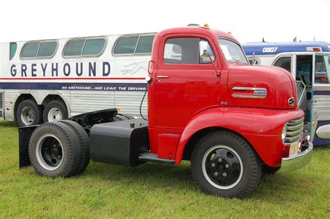 1949 Ford F 6 Coe Tractor Vintage Trucks Ford Tractors Built Ford Tough