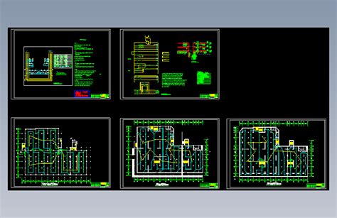 商住楼火灾自动报警系统autocad 2000模型图纸下载 懒石网