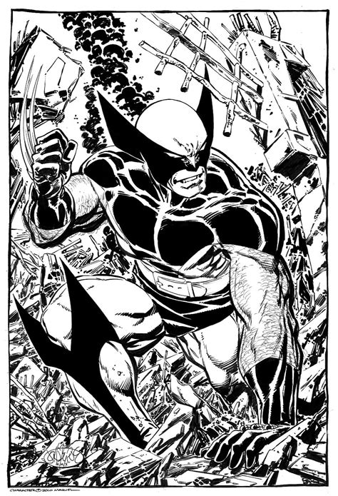 Wolverine Commission By John Byrne 2010 Wolverine Art Comic Artist