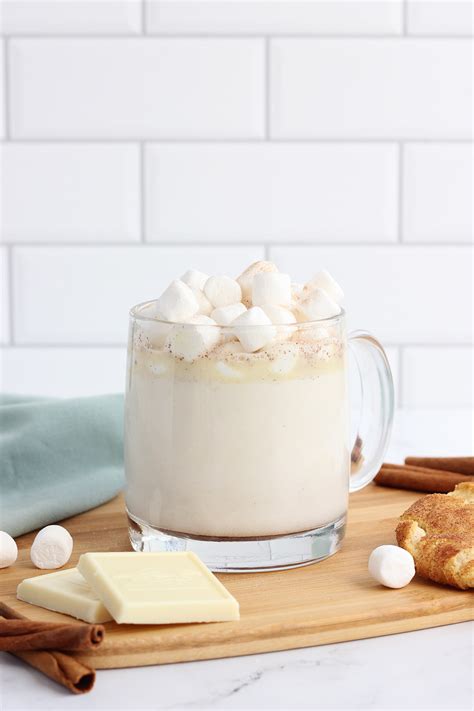 Snickerdoodle Hot Chocolate Recipe One Sweet Appetite