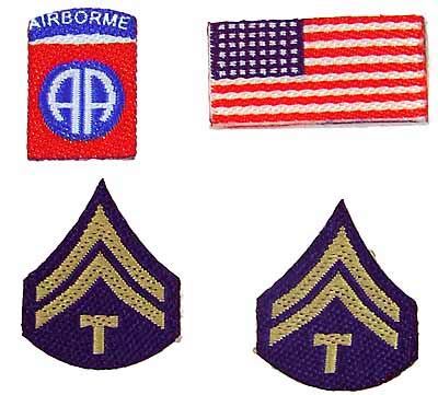 82nd Airborne Division Combat Medic - Patches