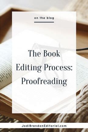 The book editing process proofreading – Artofit