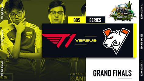 T Vs Virtus Pro Game Bo Esl One Summer Grand Finals Youtube