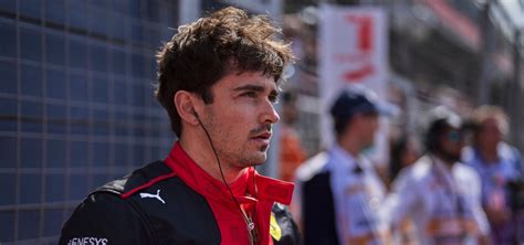 F1 le pilote préféré de Charles Leclerc est Charles Leclerc