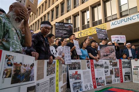 「勿忘六四」 洛杉磯民眾百車遊行紀念 六四悼念活動 紀念六四 民運人士 大紀元