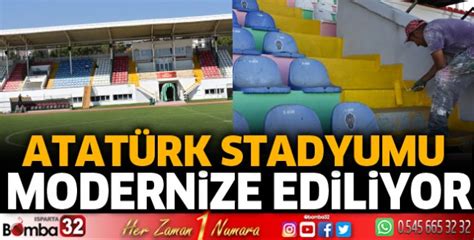 Atat Rk Stadyumu Modernize Ediliyor