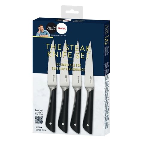 Tefal Jamie Oliver Steak Knife Set Cm Pce Peter S Of Kensington