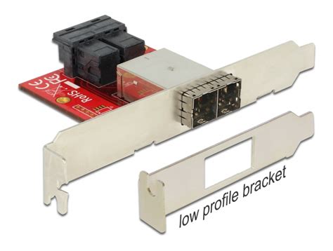 Delock Products 62615 Delock Adapter 2 X Mini SAS HD SFF 8643 Female