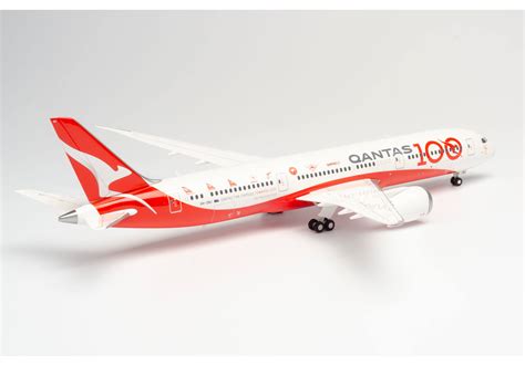 Herpa Qantas Boeing 787 9 Dreamliner 100th Anniversary Longreach 570756