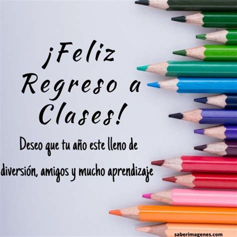 Feliz Regreso A Clases 2023 Imágenes Con Frases De Bienvenida A Clases