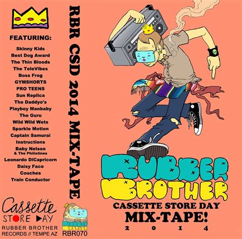 Cassette Store Day Mix Tape Rubber Brother Records