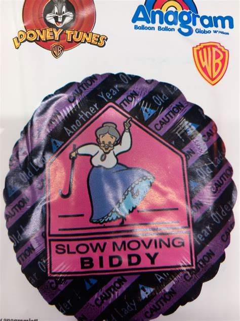 Slow Moving Biddy Looney Tunes Foil Party Blowout Cumbernauld Glasgow