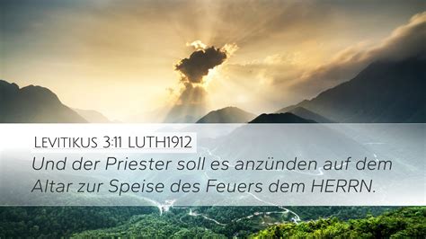 Levitikus Luth Desktop Wallpaper Und Der Priester Soll Es