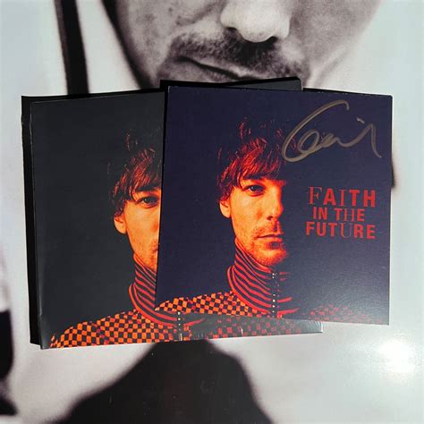 Louis Tomlinson Faith In The Future Cd Autografiado