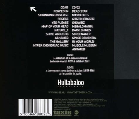 Muse Hullabaloo Soundtrack Cds Jpc