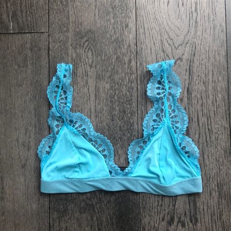 French Affair Intimates And Sleepwear French Affair Turquoise Color Womans Bralette Poshmark