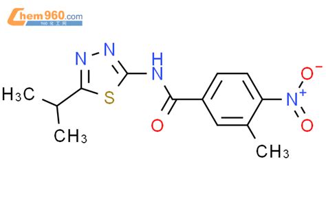 Methyl Nitro N Propan Yl Thiadiazol Yl