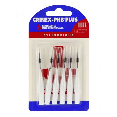 Crinex Phb Plus Cylindrique Boite De Brossettes Interproximales